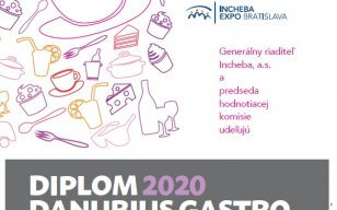 Na veľtrhu gastronómie sa odovzdávali Diplomy Danubius Gastro 2020